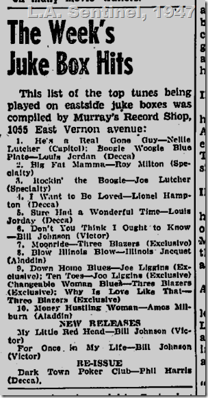 L.A. Sentinel, Sept. 18, 1947 L.A. Sentinel, Sept. 18, 1947