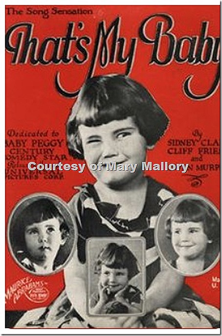 Actual Baby Peggy Sheet Music