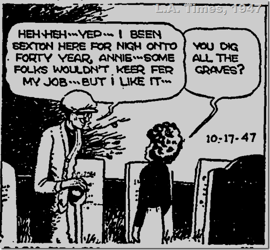 L.A. Times, 1947, Comics