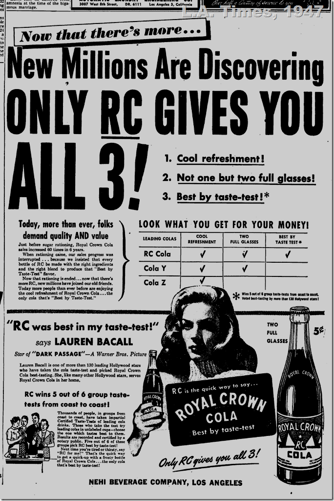 L.A. Times, 1947