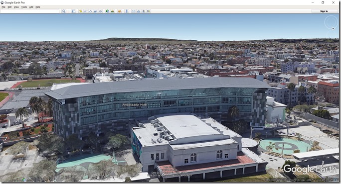 Google Earth, Ambassador Hotel Google Earth, Ambassador Hotel