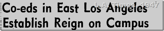 L.A. Times, 1947 L.A. Times, 1947