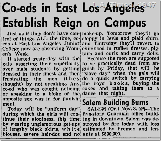 L.A. Times, 1947 L.A. Times, 1947