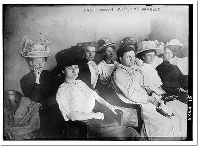 First woman jury