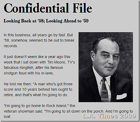 Paul Coates, Confidential File