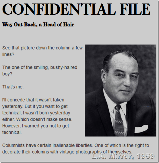 Jan. 19, 1959, Paul Coates 