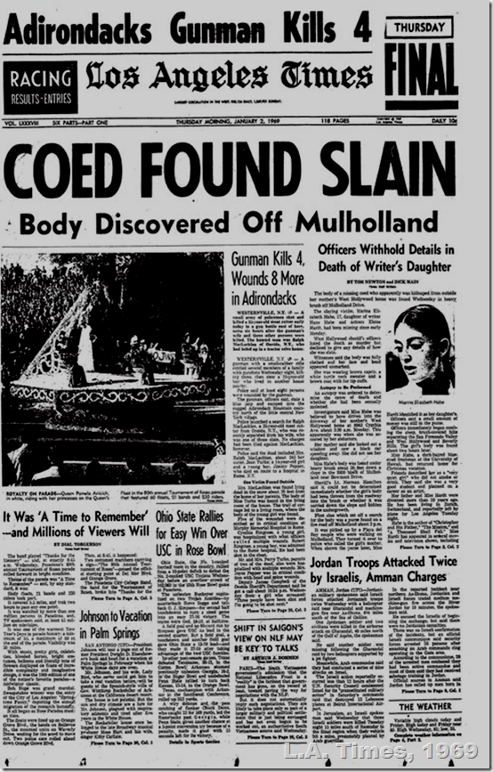 L.A. Times, 1969