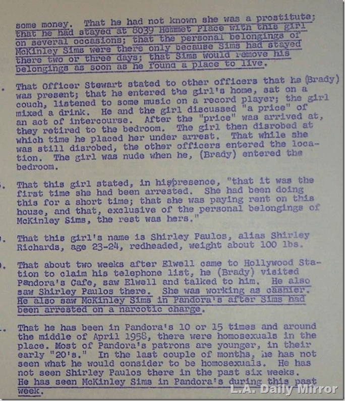 Police Commission File, 1959 