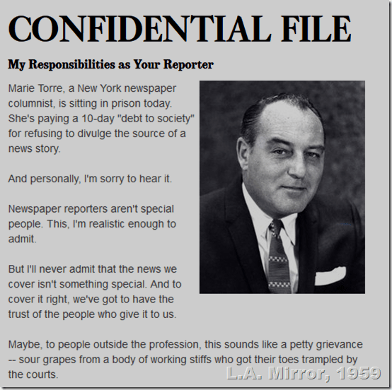 L.A. Mirror, 1959, L.A. Times, 2009