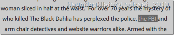 Haunting History Podcast, 2019