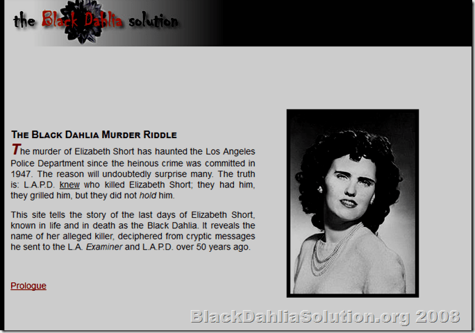 BlackDahliaSolution.org 