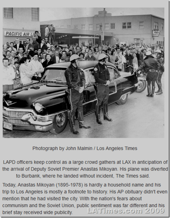 Mikoyan visits L.A. Mikoyan visits L.A.