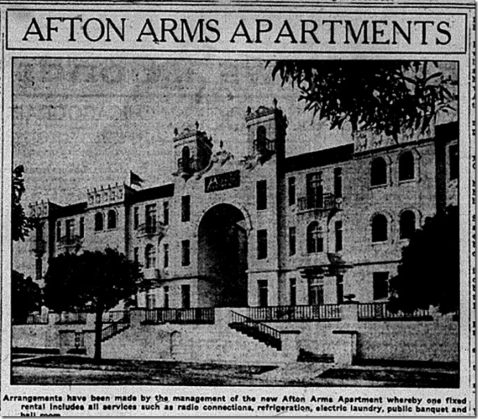 Afton Arms Exterior Hollywood Citizen 1-25-25