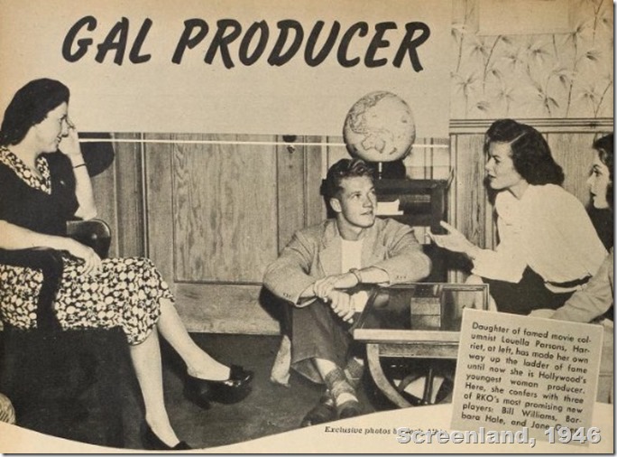 Harriet Parsons Home Screenland 1946 Harriet Parsons Home Screenland 1946