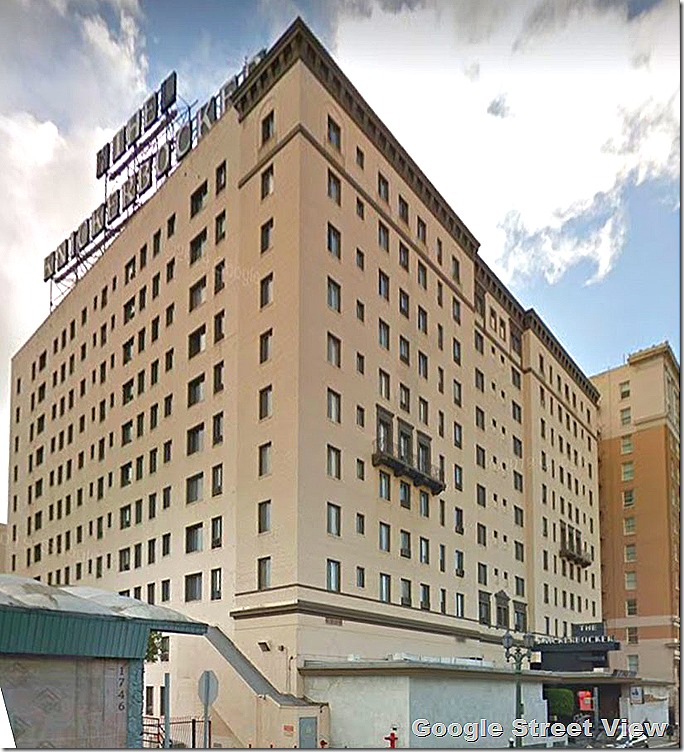 Knickerbocker Hotel Google Street View 