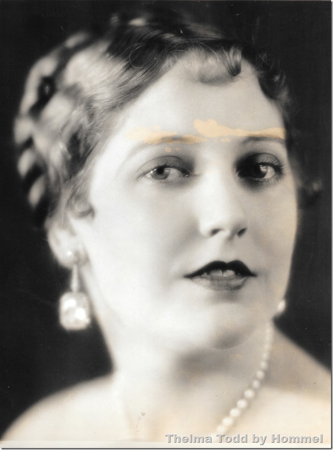 Thelma Todd Portrait Hommel