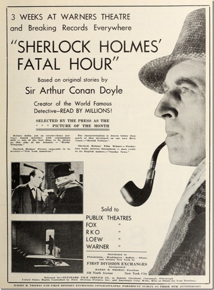 Sherlock Holmes Fatal Hour 