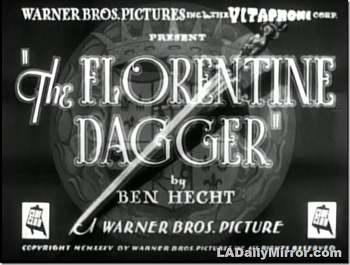 Jan. 2, 2021, Florentine Dagger Mystery Photo Title 