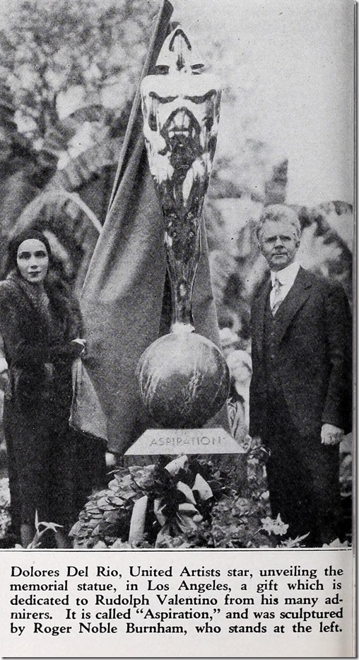 Valentino statue Valentino statue