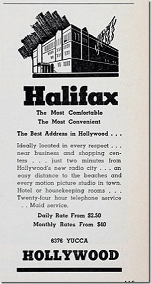 Halifax Ad Boxoffice 1939