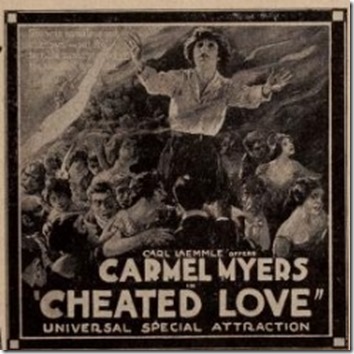 Carmel Myers Posters Moving Picture Weekly 5-14-21