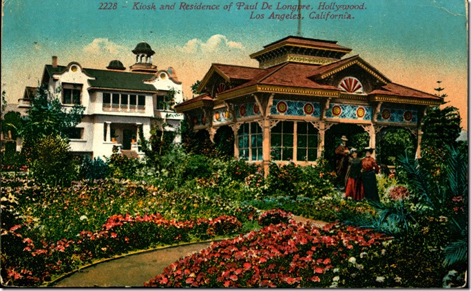 Postcard of Paul De Longpre, Hollywood