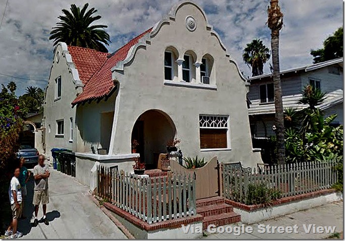 Mission Revival House at 6831 De Longpre Avenue