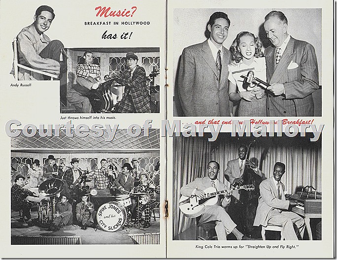 Break in Holly music pages