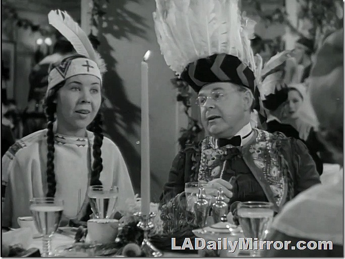 Mary Treen and Gene Lockhart in cultural appropriation considered amusing in the 1930s