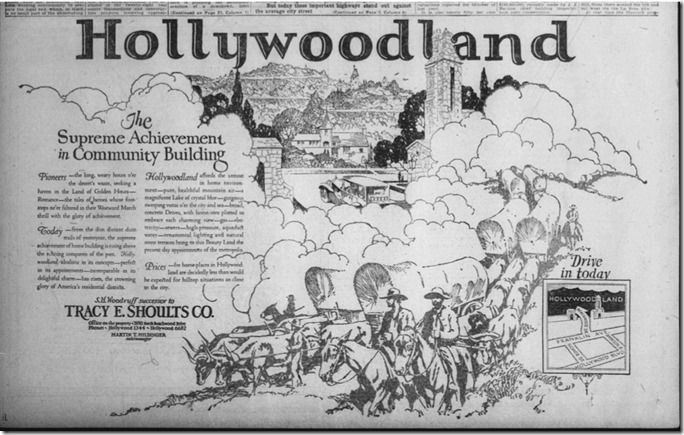 Hollywoodland Ad 10-23 Hollywood Citizen