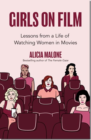 Girls on Film cover, artwork of women sitting in a theater