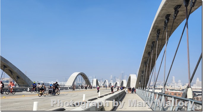 Sixth Street Bridge Ciclavia 10-8-22