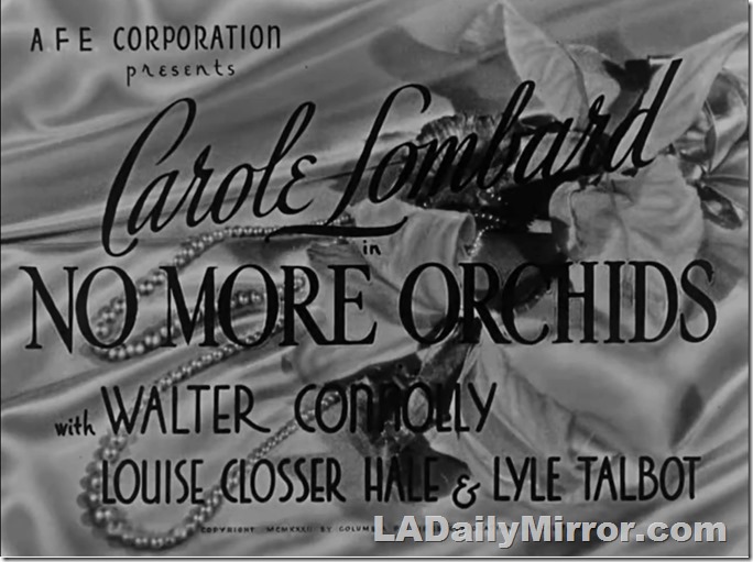 Main title over image of pearls and an orchid