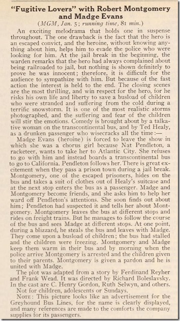 Harrison's Reports on Fugitive Lovers