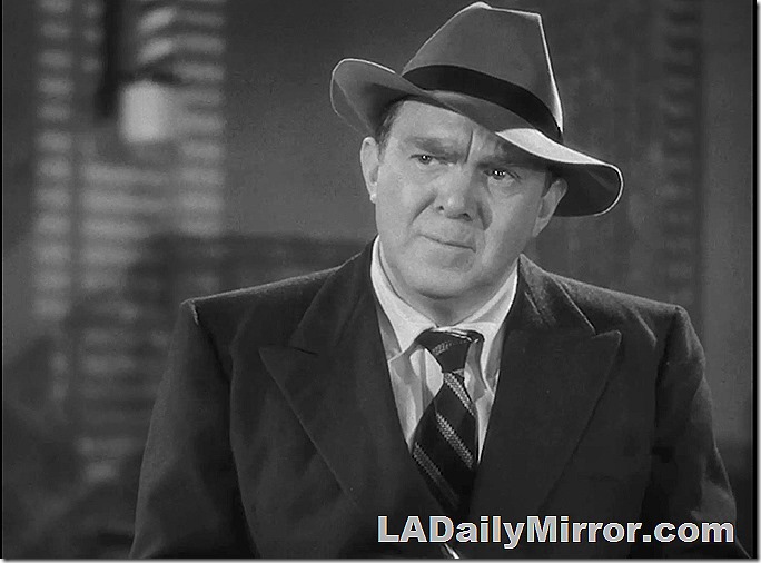 Man in battered hat. 