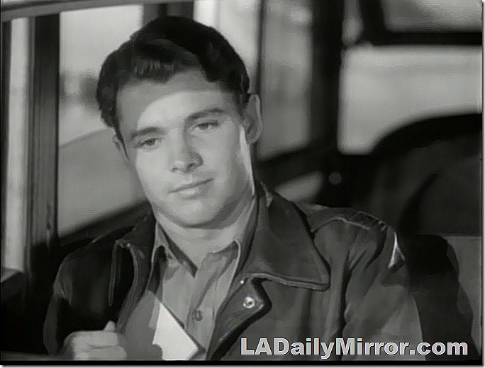 Man in leather jacket