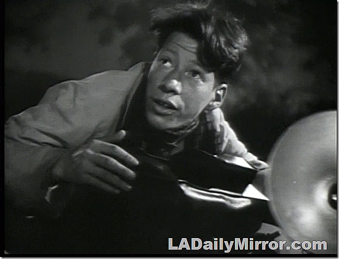 Mystery fellow with camera equipment. What are YOU doing here? 