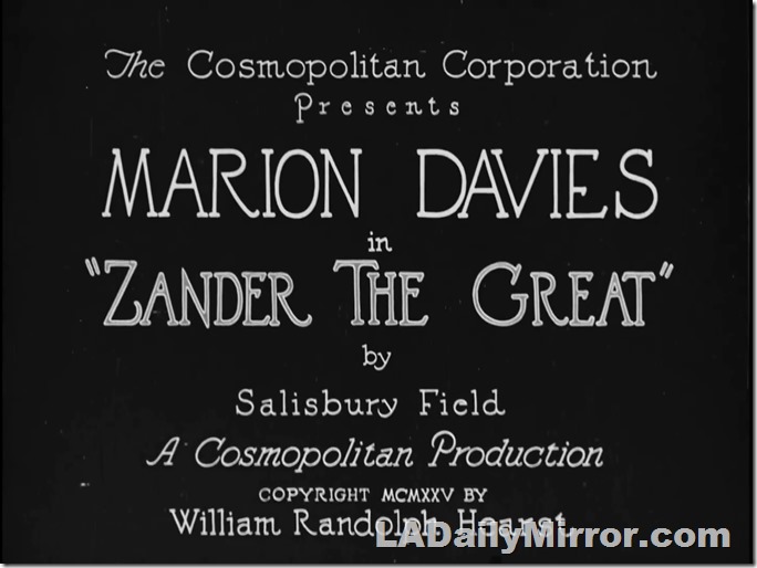 Main Title -- letters on a black background. 