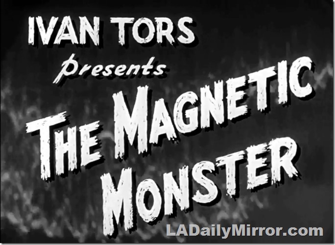 Main Title: Lettering over oscilloscope wave forms Main Title: Lettering over oscilloscope wave forms