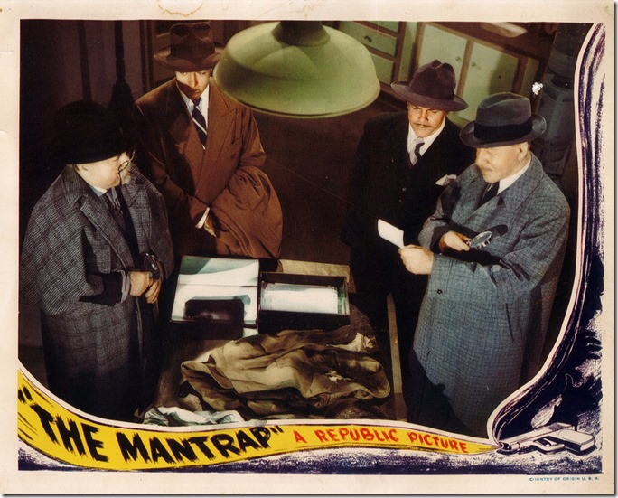 Overhead Shot of Four Men in The Mantrap