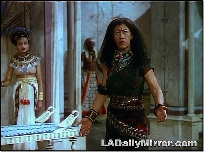 She does not approve of such goings-on!