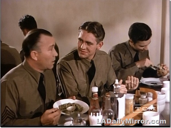 Digging for mustard at the mess hall. Digging for mustard at the mess hall.