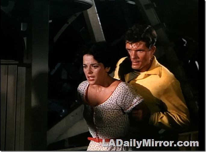 Mysterious woman and mystery man. 