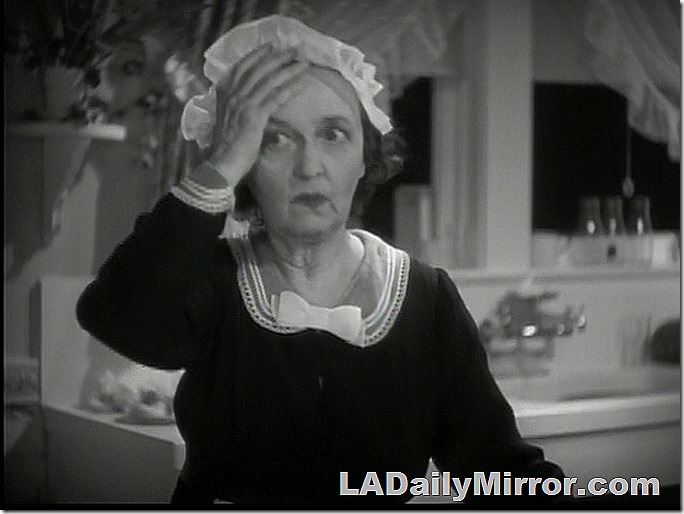 Mystery maid doing mystery maid things.