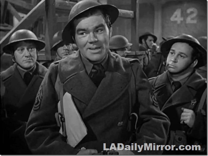 Mysterious sergeant does mysterious sergeant things. 