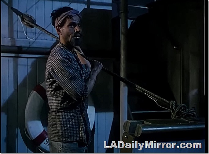 Mysterious guest doing mystery guest things