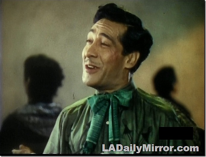 Mysterious fellow doing mysterious things. 