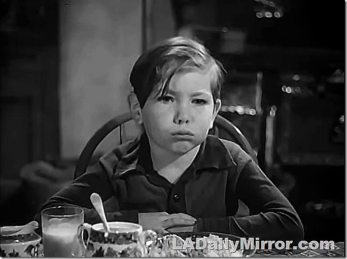 Mysterious lad at the breakfast table Mysterious lad at the breakfast table