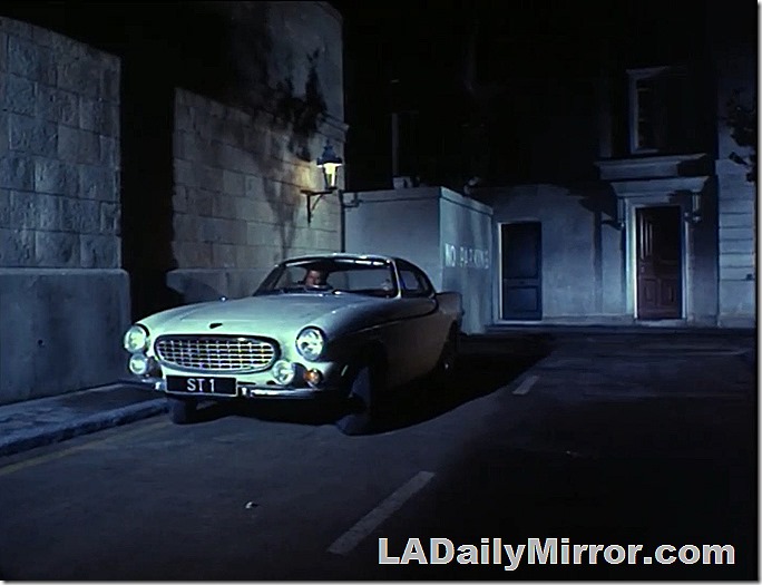 Mysterious car with mystery driver. 