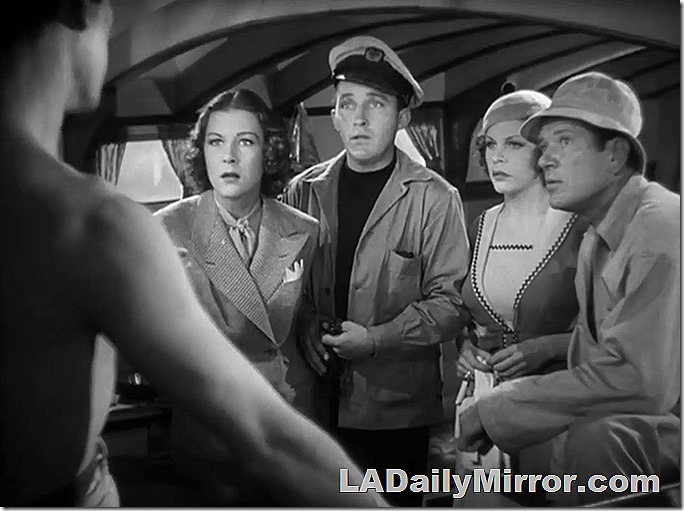 Astonished leads on a boat. With Back of the Arm Guy. 